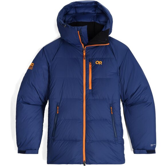 Outdoor Research Men's Alpine Down Parka - XL/Navy NEW! - Picture 1 of 6
